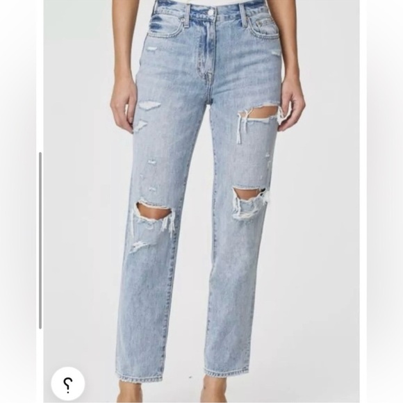NWT Pistola Presley High Rise Relaxed Roller Jeans in Primetime Sz 27 Revolve - - Picture 2 of 16